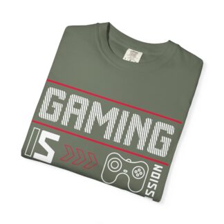 Motivational gaming tee for Gamers - Gaming Is Passion - Unisex Tee - Image 23