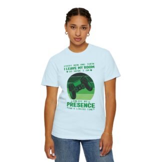 I Leave My Room So Here I Am T-Shirt – Retro Green Gamer Controller Tee for Video Game Lovers & Gamers. - Image 28