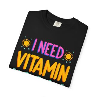Funny summer quote t-shirt - Beachy Vibes - I Need Vitamin Sea - Image 7