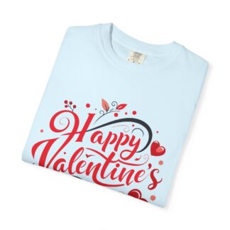 Happy Valentine’s Day Heart Design T-Shirt – Romantic Valentine Graphic Tee for Couples, Love Gift & Festive Wear. - Image 47