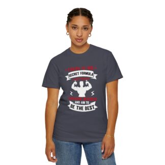 There Is No Secret Formula T-Shirt – Motivational Fitness Graphic Tee for Hard Work, Discipline & Real Results. - Image 44