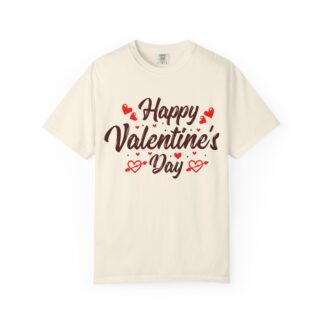 Happy Valentine’s Day Heart Graphic T-Shirt – Romantic Love Graphic Tee for Couples, Gift Giving & Festive Celebration. - Image 17