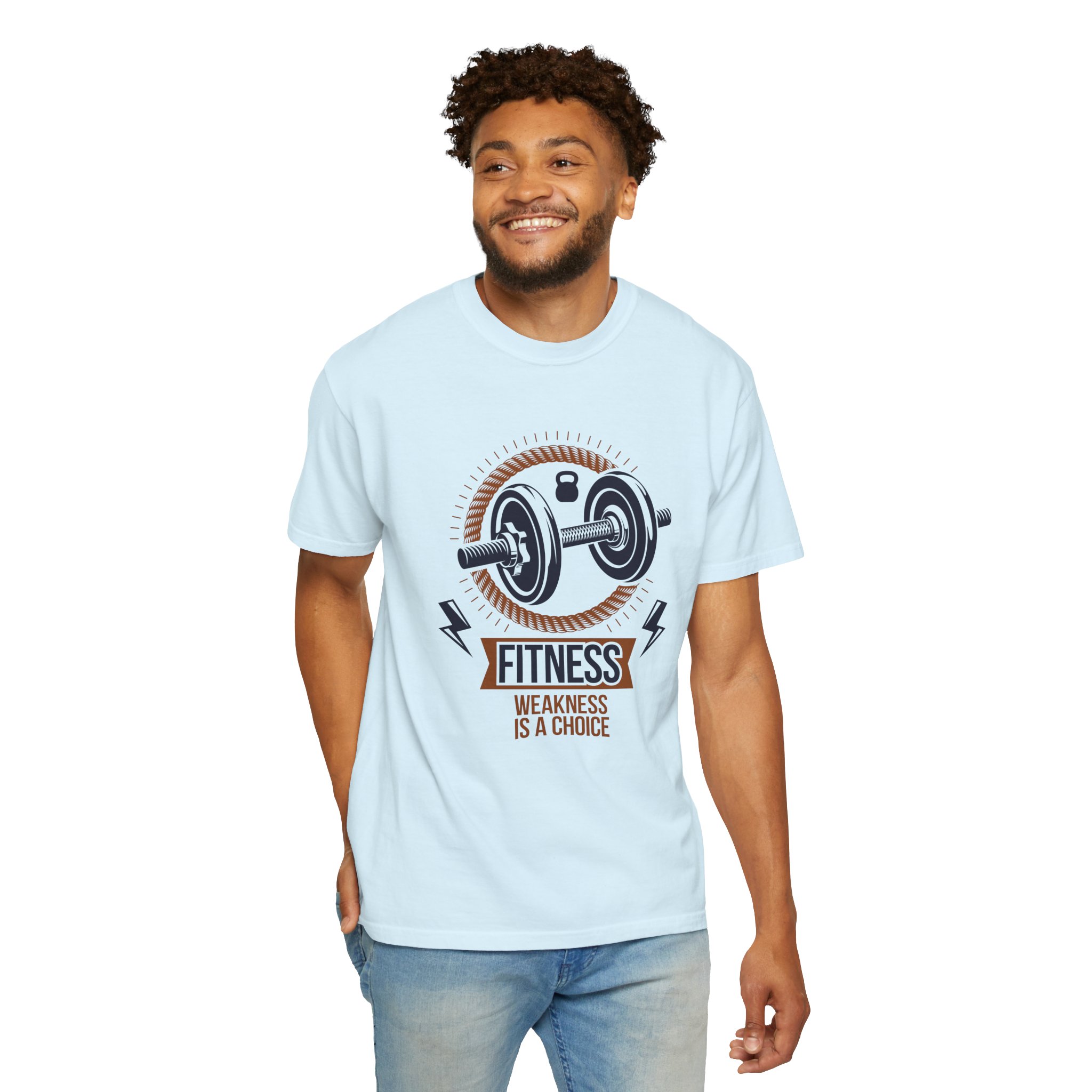 Fitness T-Shirt — "Fitness: Weakness Is A Choice" Motivational Gym Tee. - Image 30