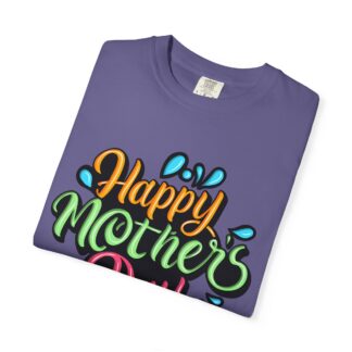 Happy Mother’s Day Colorful Hand-Lettered T-Shirt – Cute Mom Gift Graphic Tee, Celebration Wear & Gift Giving. - Image 47