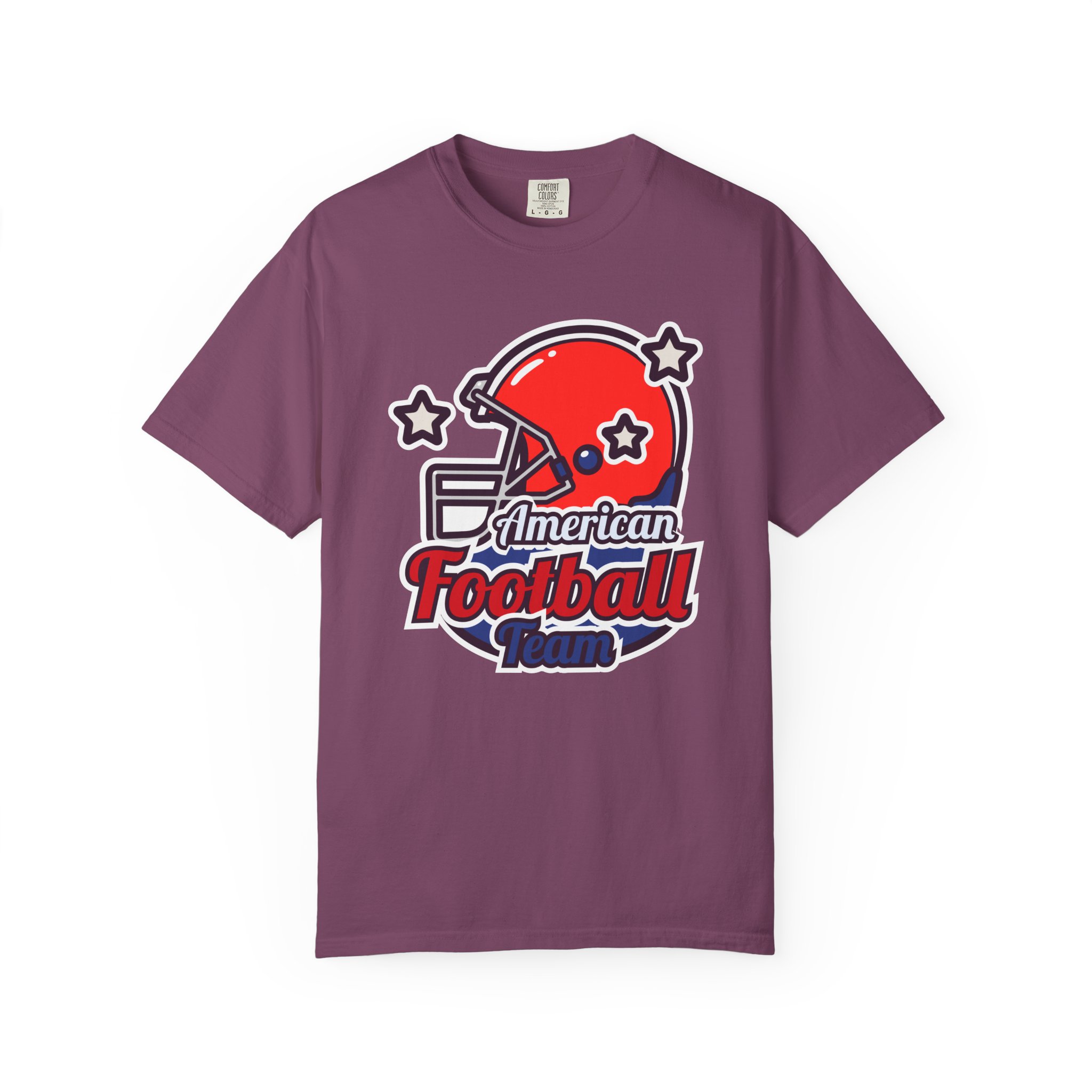 C - 16.13a - Authentic Football Team T-Shirt, Unisex Sports Tee, Garment Dyed Shirt, Game Day Apparel, Perfect for Football Fans, Casual Wear. - Image 49