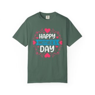 “Happy Mother’s Day” Heart Design T-Shirt – Cute Love Graphic Tee for Moms, Perfect Gift Giving & Celebration Wear. - Image 25