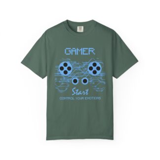 Funny Gaming T shirts for Gamers - Control Your Emotions Gamer Unisex Tee - Image 25