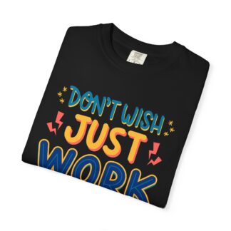 Funny motivational graphic T-shirt - Hustle, Hard Work - Image 47