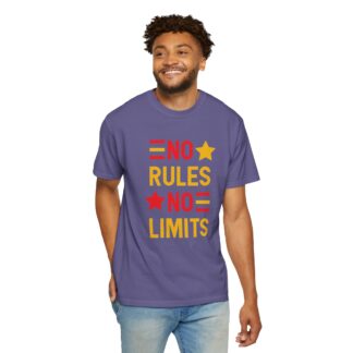 Sarcastic Quote T-Shirts: Bold Graphic Humor - No Rules No Limits Unisex Tee - Image 46
