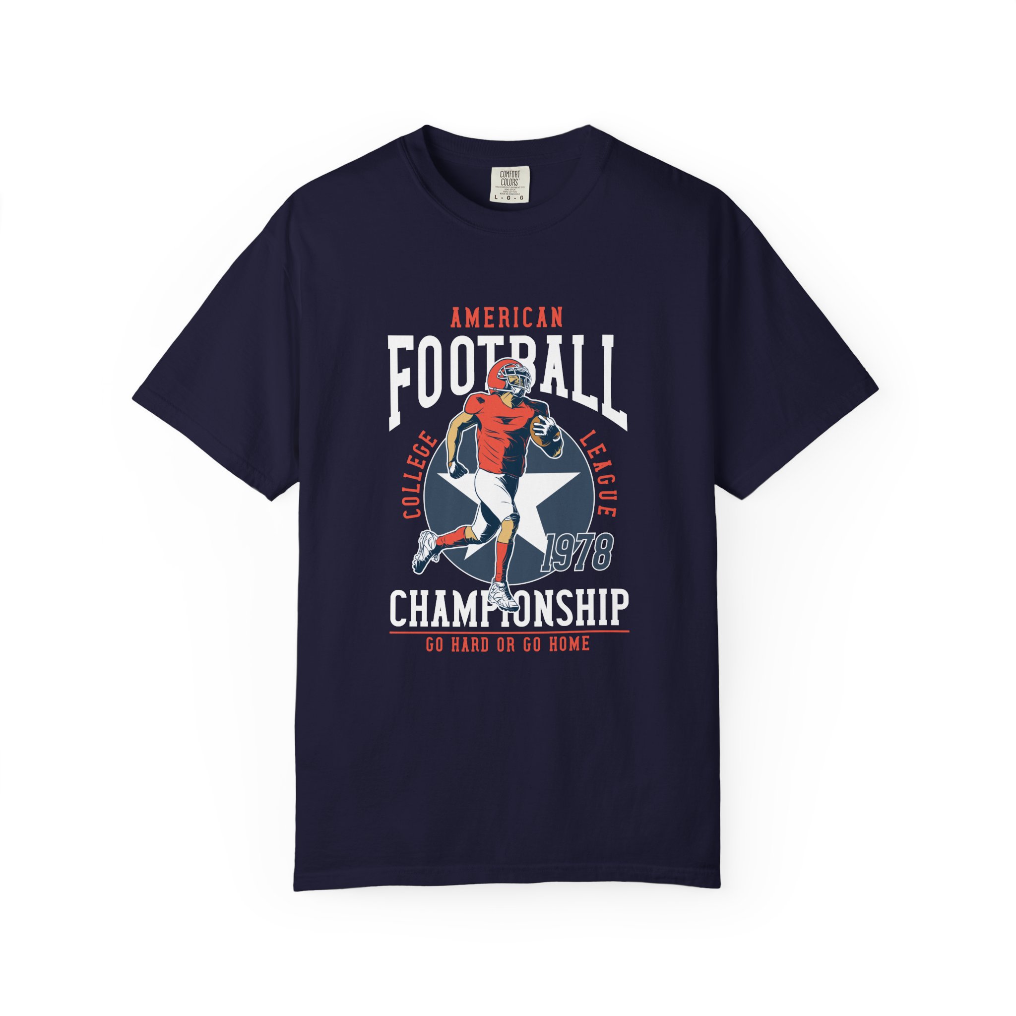 C - 16.19 - Vintage Football Championship T-Shirt, Sports Tee, Unisex Apparel, Gift for Football Fans, Casual Wear, Retro Style, Game Day Shir. - Image 25