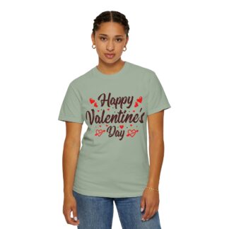 Happy Valentine’s Day Heart Graphic T-Shirt – Romantic Love Graphic Tee for Couples, Gift Giving & Festive Celebration. - Image 28