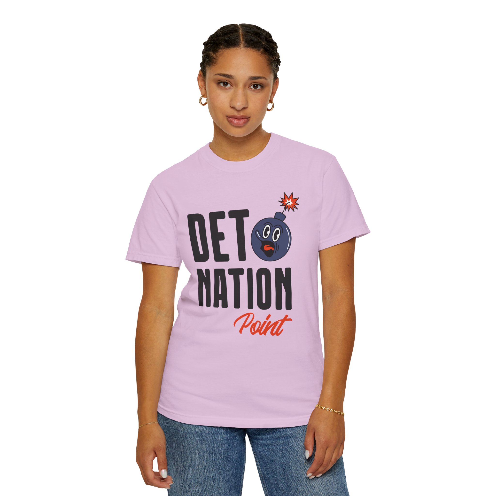 Detroit Nation Point T-Shirt – Bold Sports Fan Graphic Tee for Detroit Fans & Streetwear Style. - Image 44