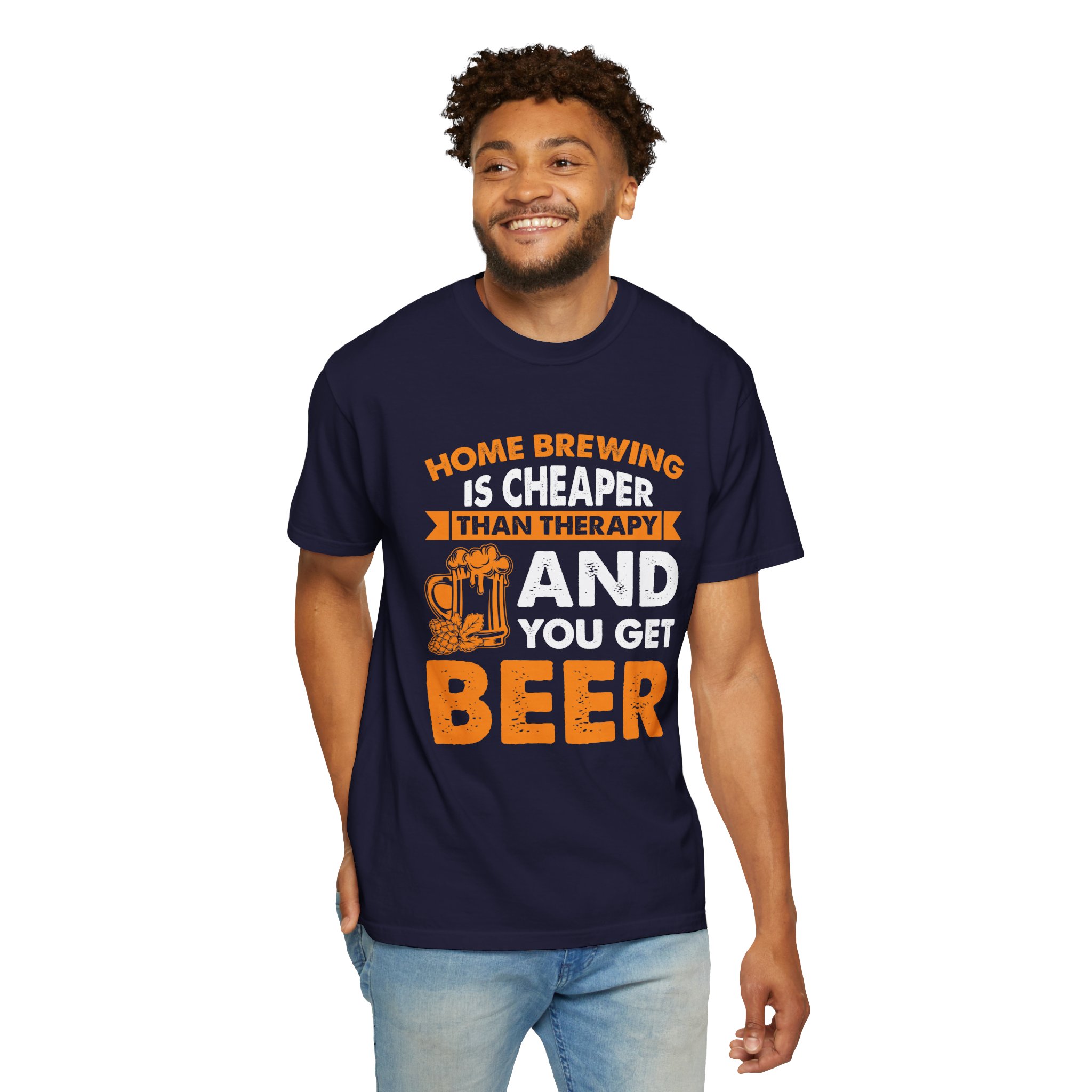 Home Brewing Beer T-Shirt, Gift for Beer Lovers, Unisex Vintage Tee, Funny Homebrewer Shirt, Craft Beer Apparel, Ideal for Parties. - Image 6