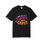 Funny sarcastic t-shirts with heroic design
