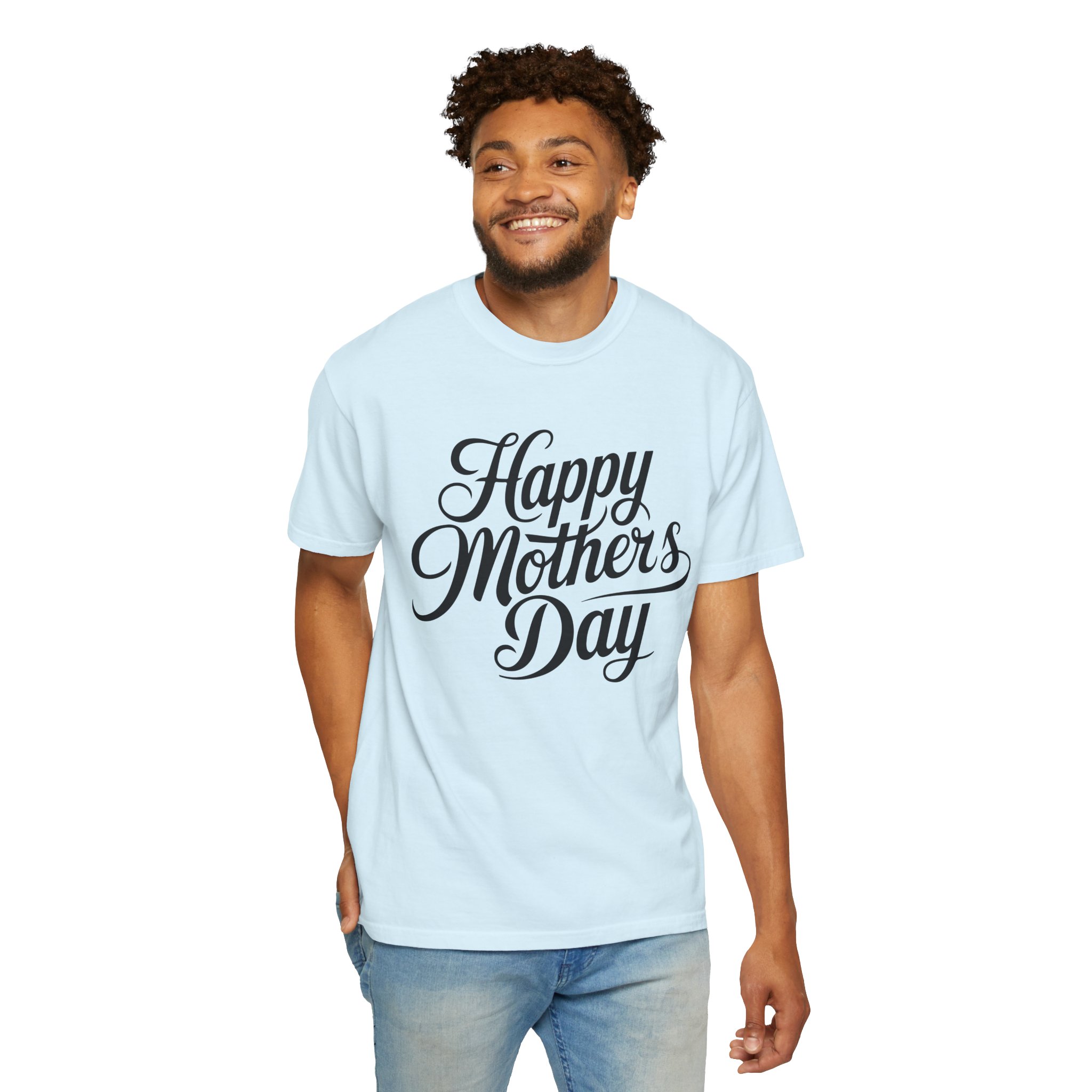 Happy Mother’s Day Script Mom Gift T-Shirt – Cute Love Graphic Tee for Moms, Perfect Gift Giving & Special Celebration Wear. - Image 38