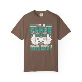 Game Controller Tshirt Gamer Style & Passion - I’m a Gamer Controller Wings Unisex Tee - Image 9