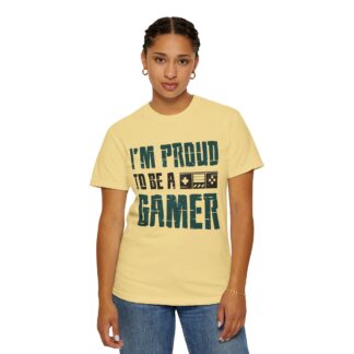 Cool Gaming T shirts - Proud Gamer Tee Unisex Tee - Image 20