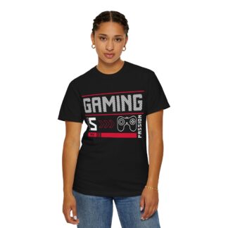 Motivational gaming tee for Gamers - Gaming Is Passion - Unisex Tee - Image 52