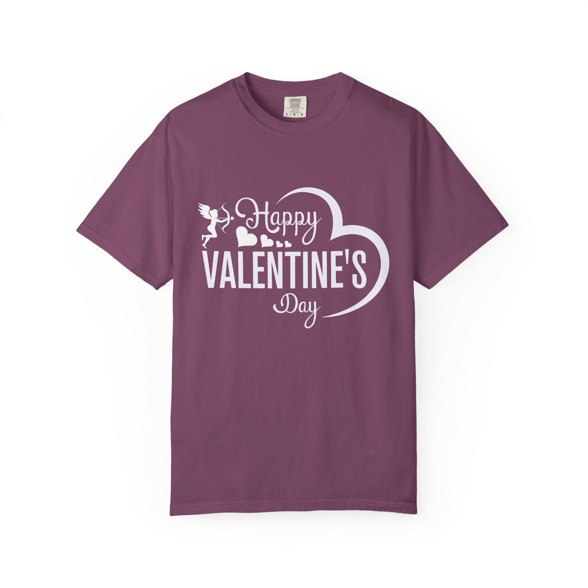 Unisex Garment-Dyed T-shirt for Valentine's Day, Cute Couple Shirt, Love-themed Tee, Perfect Gift, Holiday Apparel. - Image 33