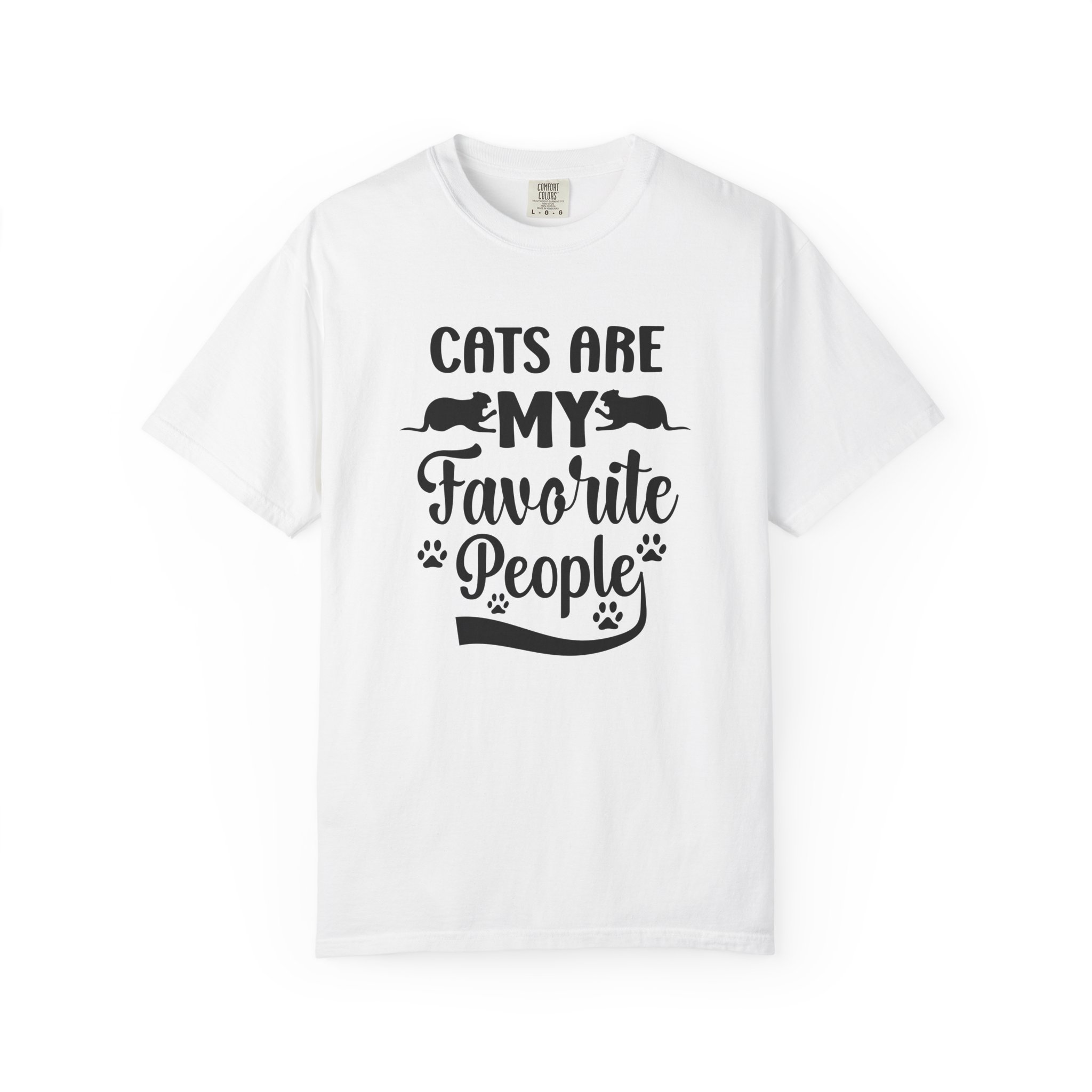 Cats Are My Favorite People Unisex T-Shirt. - Image 9