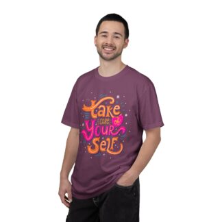 Stay positive tshirt for Self-Care & Wellness - Take Care of Yourself Unisex Tee - Image 50
