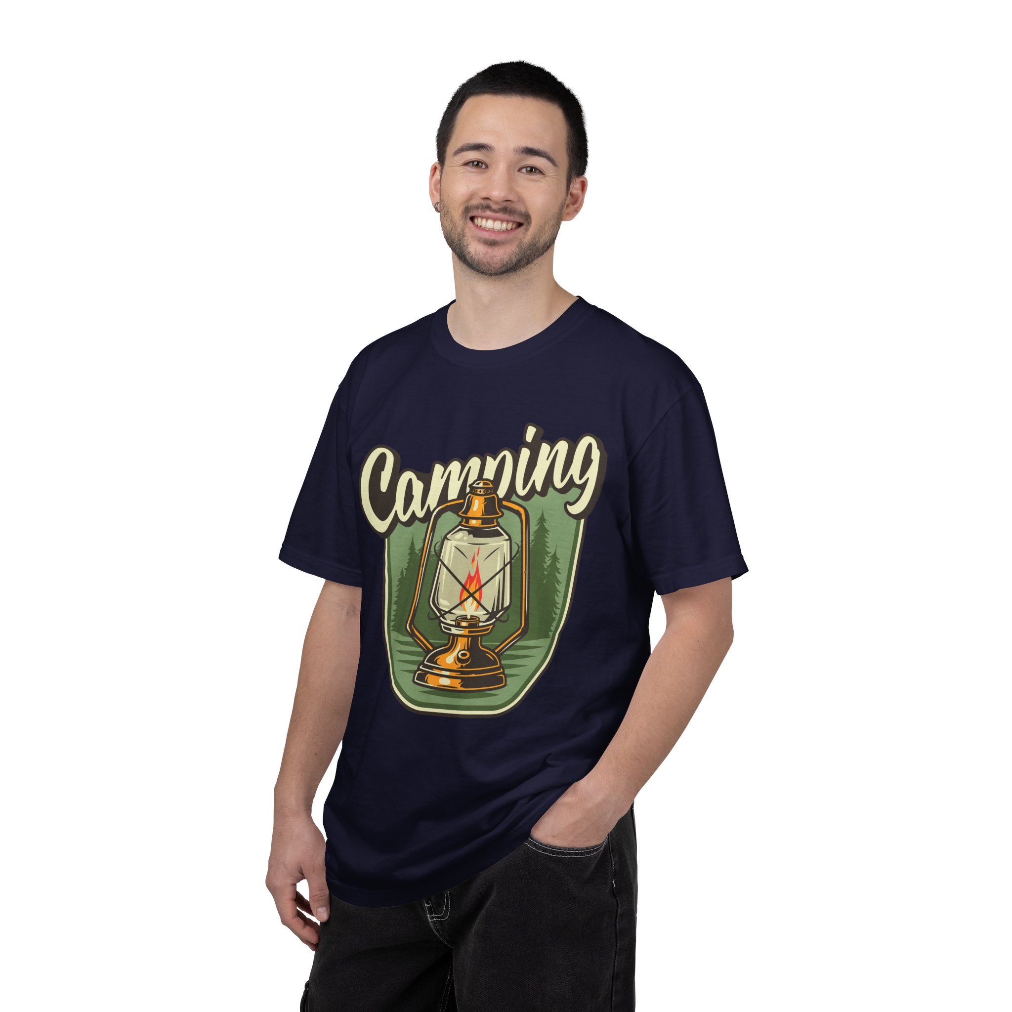 Camping Lantern T-Shirt – Vintage Camp Graphic Tee for Outdoor Lovers, Fun Adventure Wear & Perfect Gift Giving. - Image 26