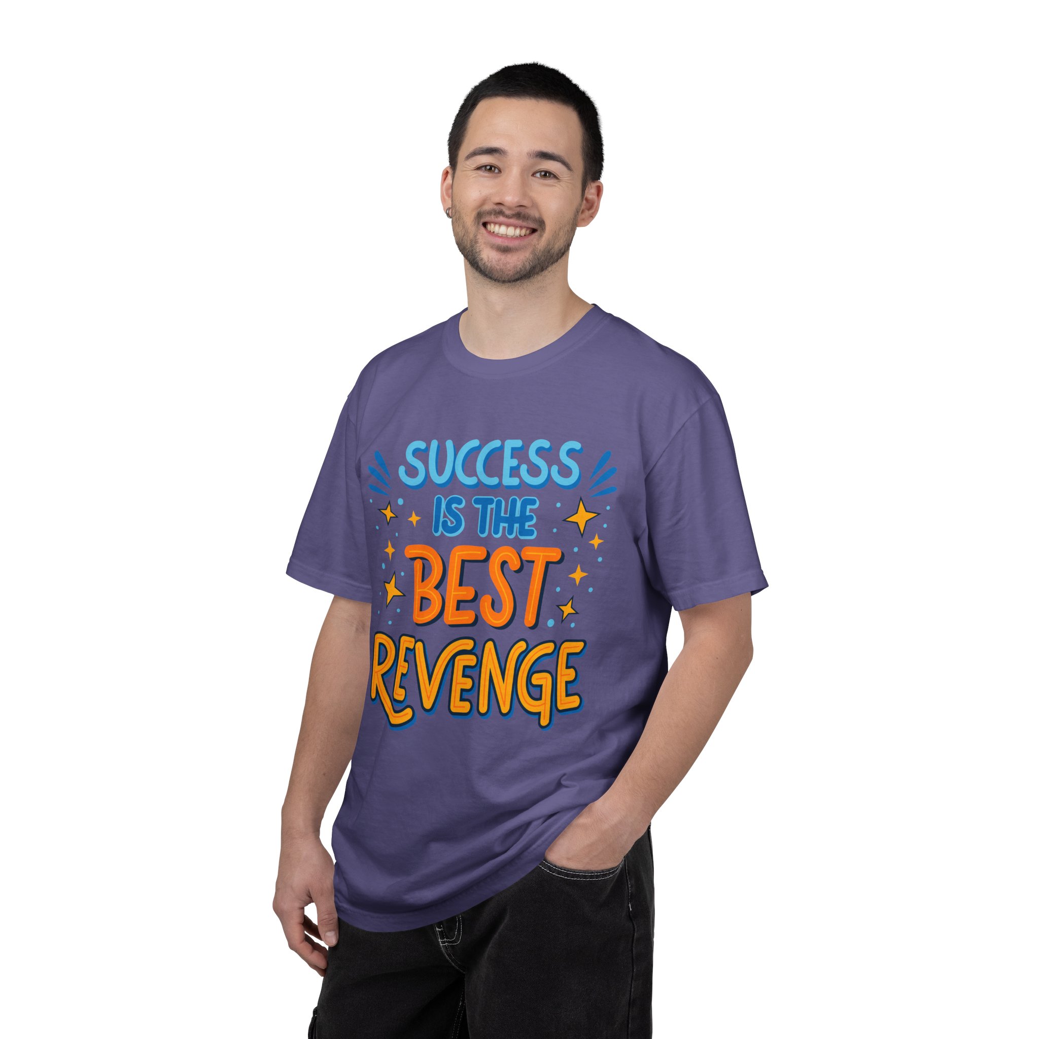 Success Is the Best Revenge T-Shirt – Motivational Graphic Tee for Ambition, Hustle & Success Mindset. - Image 34