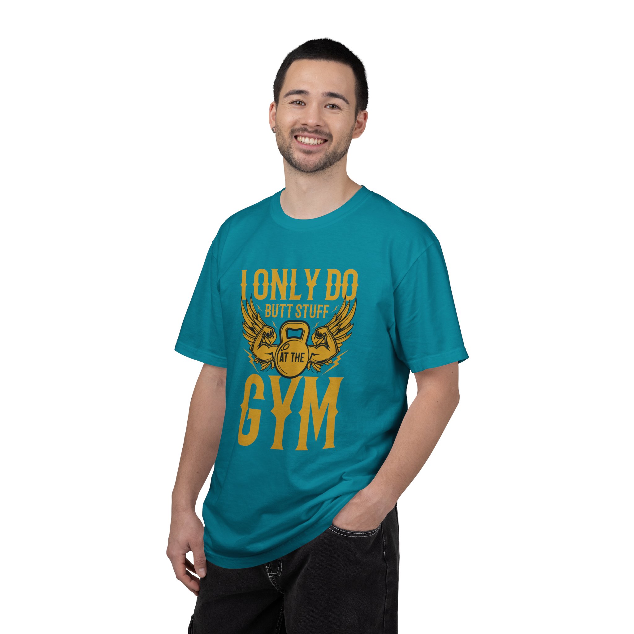 b2 - 6.7 - I Only Do Butt Stuff at the Gym T-Shirt – Funny Fitness Graphic Tee for Humor, Gym Lovers & Bold Workout Vibes. - Image 18