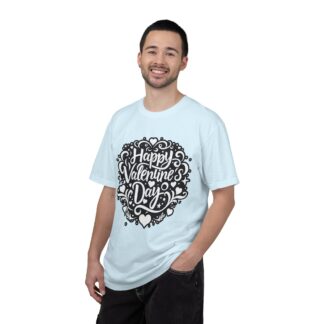 Happy Valentine’s Day Heart Floral T-Shirt – Romantic Floral Graphic Tee for Couples, Love Gifts & Festive Celebration. - Image 26