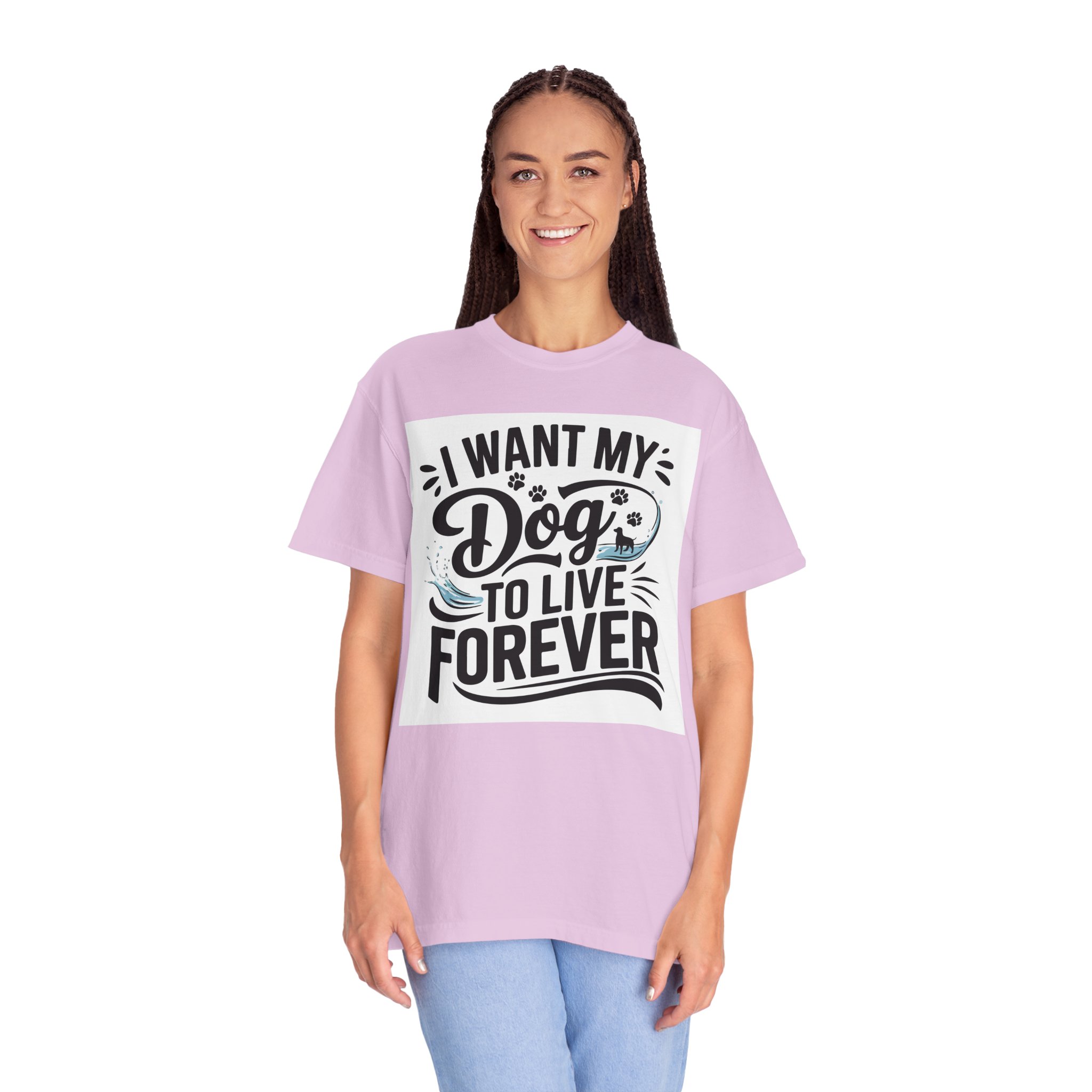 I Wish My Dog Could Live Forever T-Shirt – Dog Lover Graphic Tee for Pet Owners & Dog Parents. - Image 43