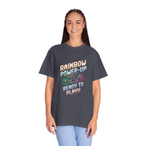 Funny gaming tee - Rainbow Gamer T-shirt for Unisex - Image 19