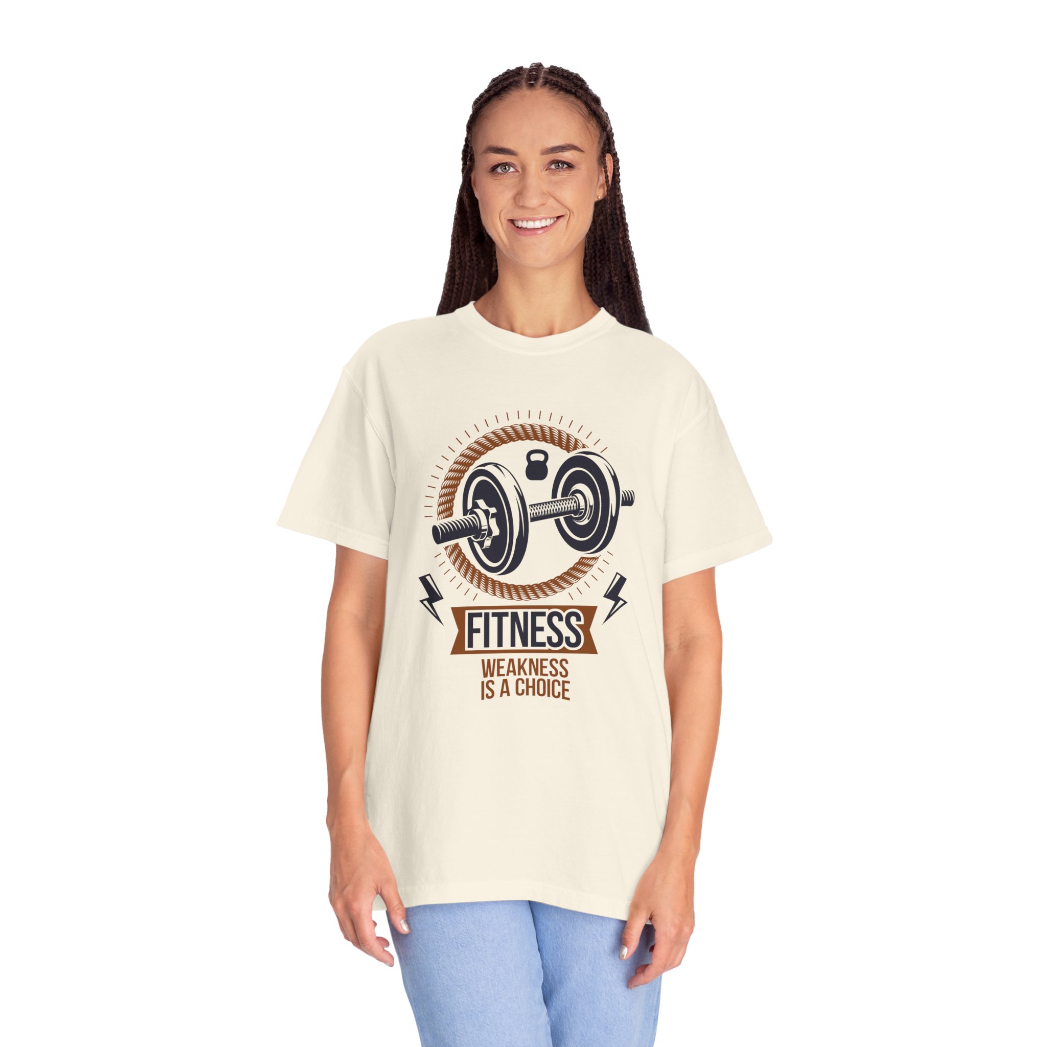 Fitness T-Shirt — "Fitness: Weakness Is A Choice" Motivational Gym Tee. - Image 11