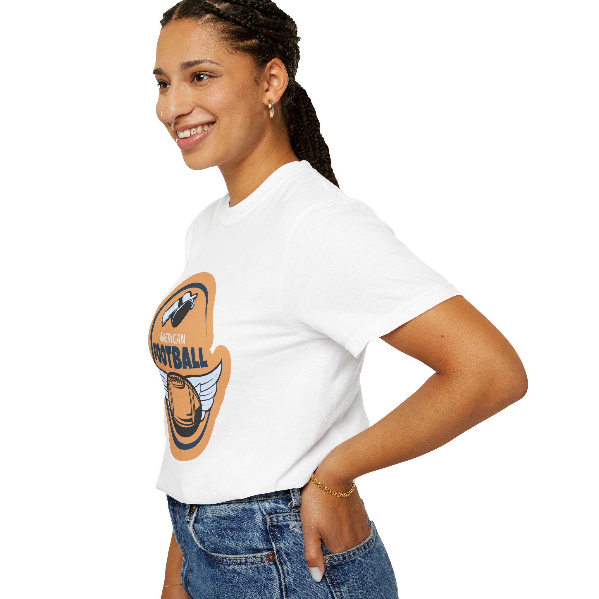 American Football Vintage T-Shirt - Unisex, Sports Fan Apparel, Casual Wear, Gift for Football Lovers, Game Day Tee. - Image 13