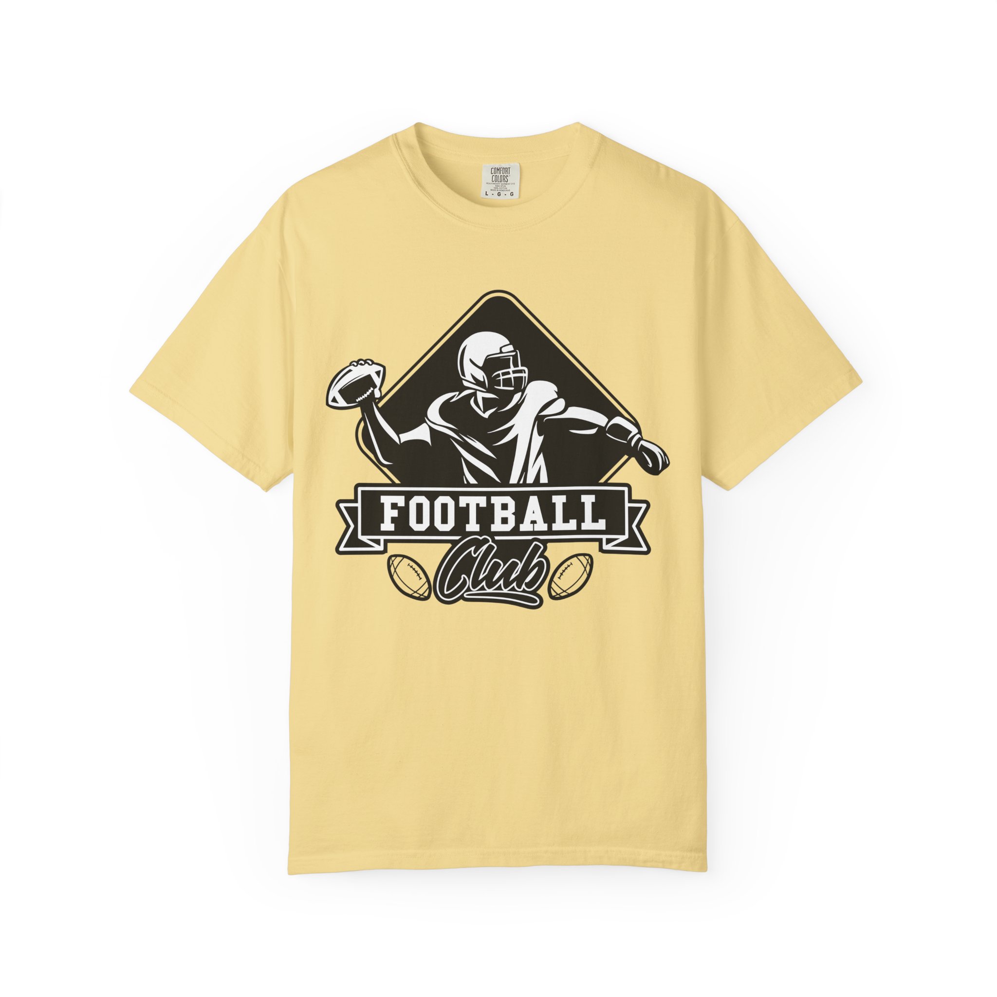 C - 16.15b - Football Club Unisex Garment-Dyed T-shirt | Casual Sportswear, Gift for Football Fans, Team Apparel, Perfect for Game Days. - Image 17