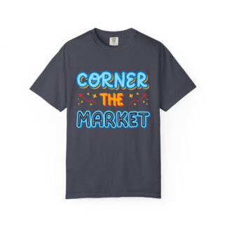 Retro sarcastic tee for Bold Ambition - Corner the Market Unisex Tee - Image 33