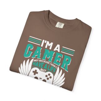 Game Controller Tshirt Gamer Style & Passion - I’m a Gamer Controller Wings Unisex Tee - Image 15