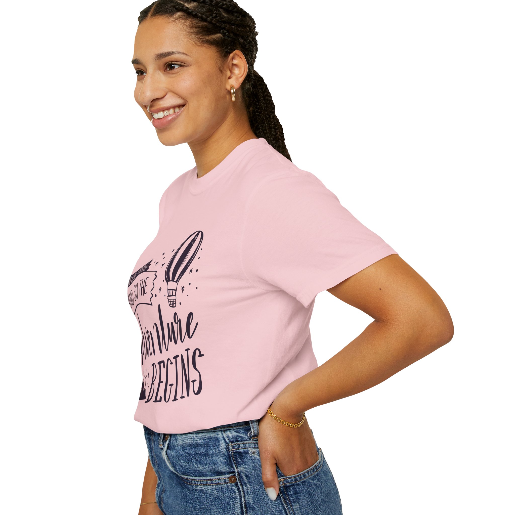 C - 14.1b - Adventure Begins Unisex T-Shirt, Travel Tee, Gift for Wanderlust, Adventure Apparel, Casual Wear, Explorer Top. - Image 53