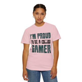 Cool Gaming T shirts - Proud Gamer Tee Unisex Tee - Image 52