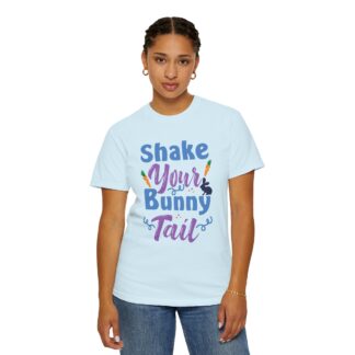 Cute bunny graphic T-shirt for Easter Fun - Shake Your Bunny Tail T-Shirt - Image 28