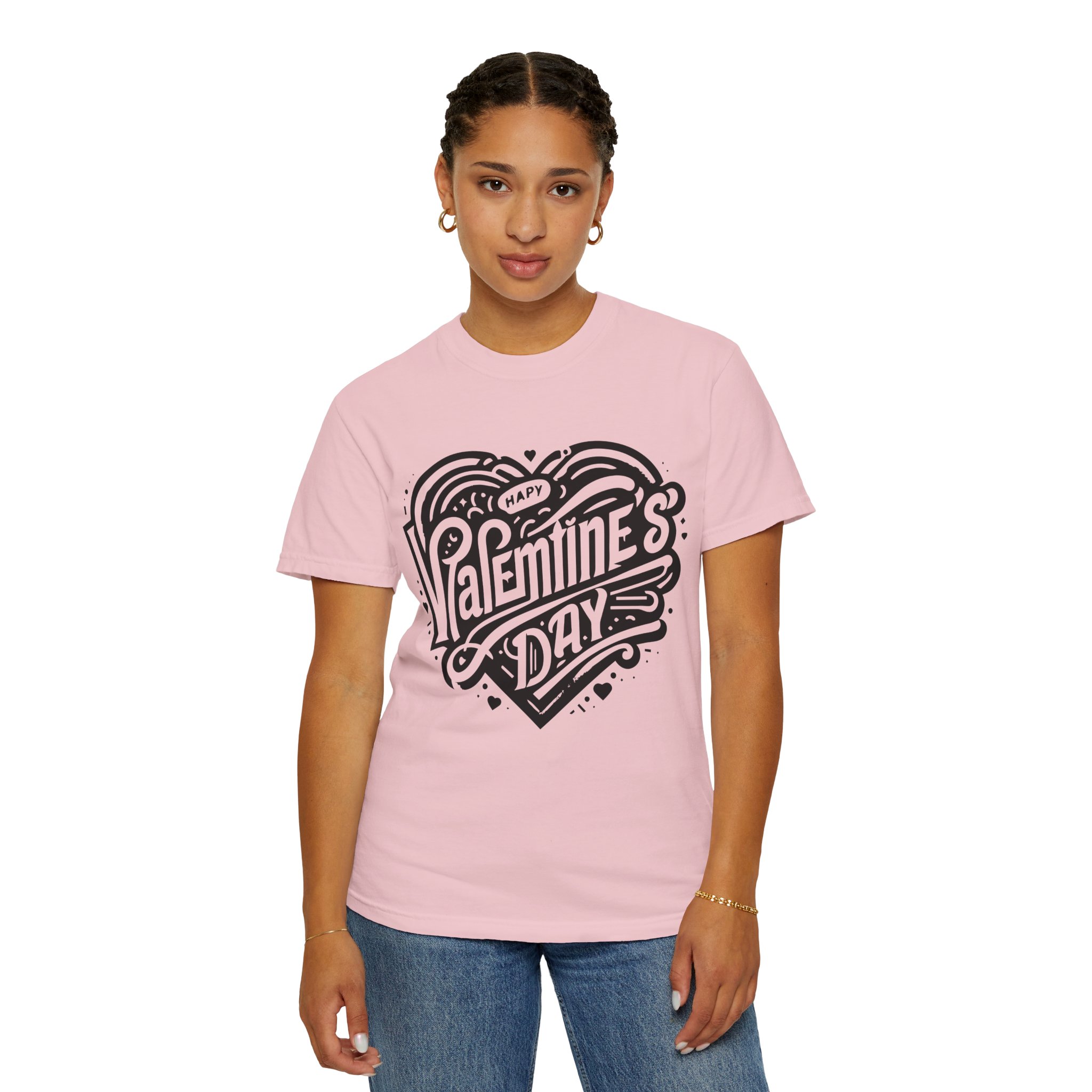 C - 8.12. - Valentine's Day Heart Graphic T-Shirt. - Image 52