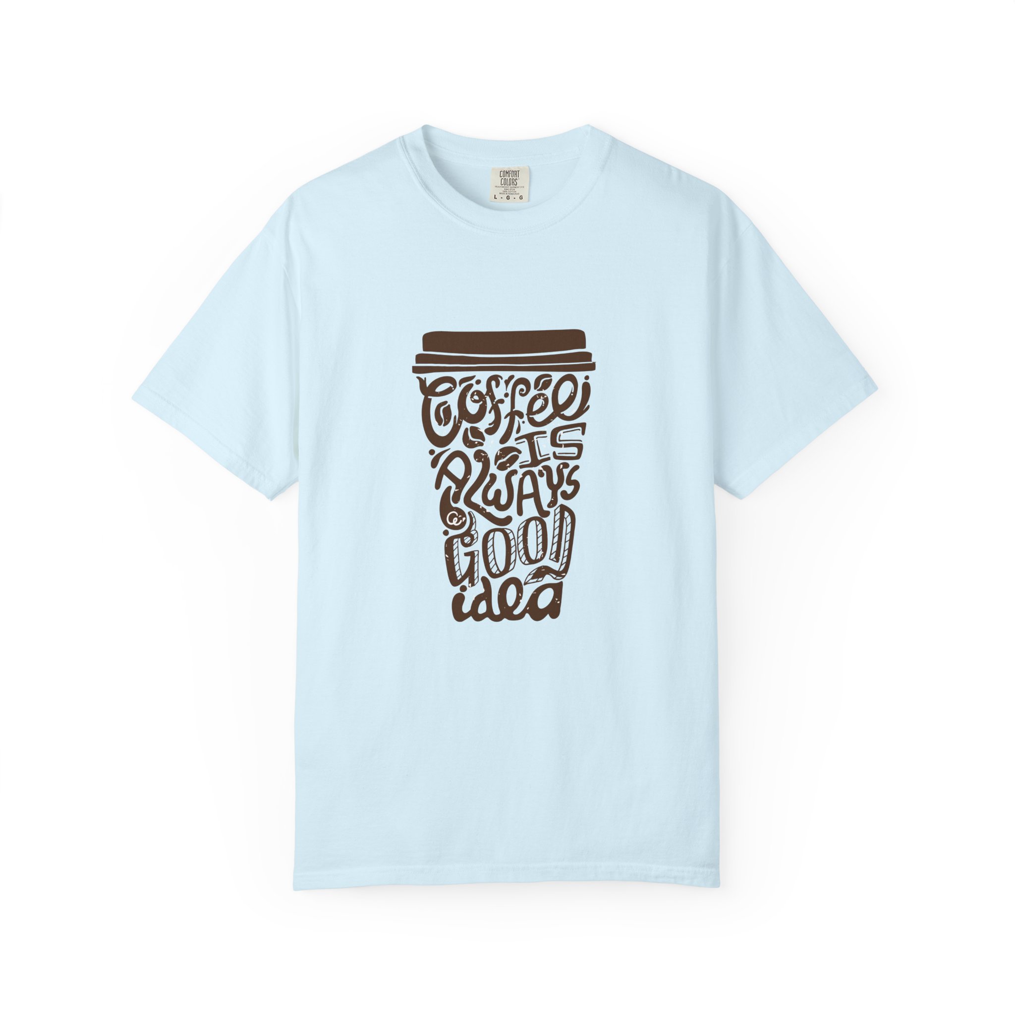 Coffee Lovers Unisex T-shirt - Soft Garment-Dyed Tee, Perfect for Everyday Wear, Coffee-Themed Gift, Unique Graphic Tee.