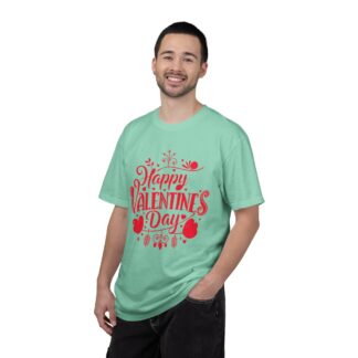 Happy Valentine’s Day Heart Design T-Shirt – Romantic Love Graphic Tee for Couples, Gift Giving & Festive Celebration. - Image 26