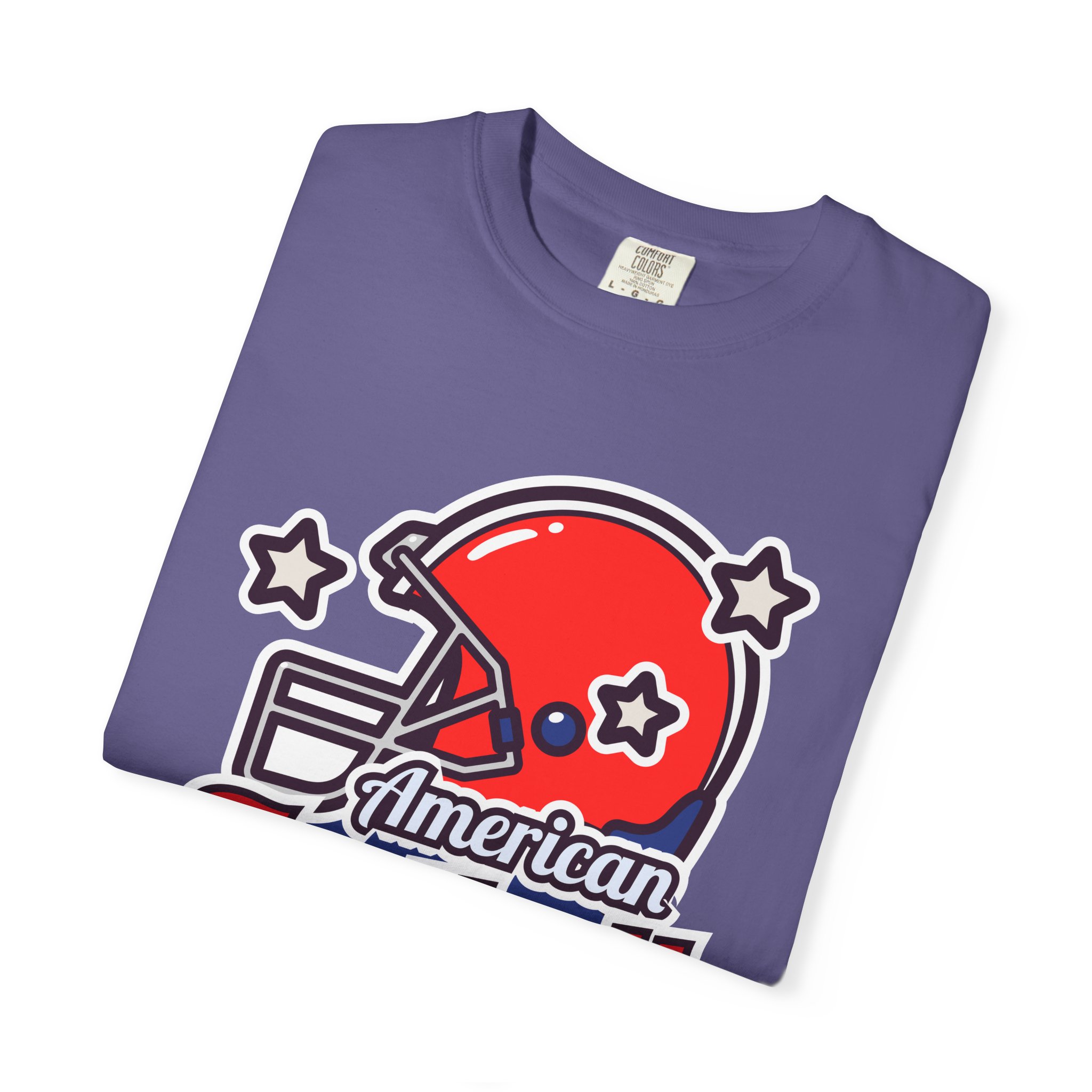 C - 16.13a - Authentic Football Team T-Shirt, Unisex Sports Tee, Garment Dyed Shirt, Game Day Apparel, Perfect for Football Fans, Casual Wear. - Image 39