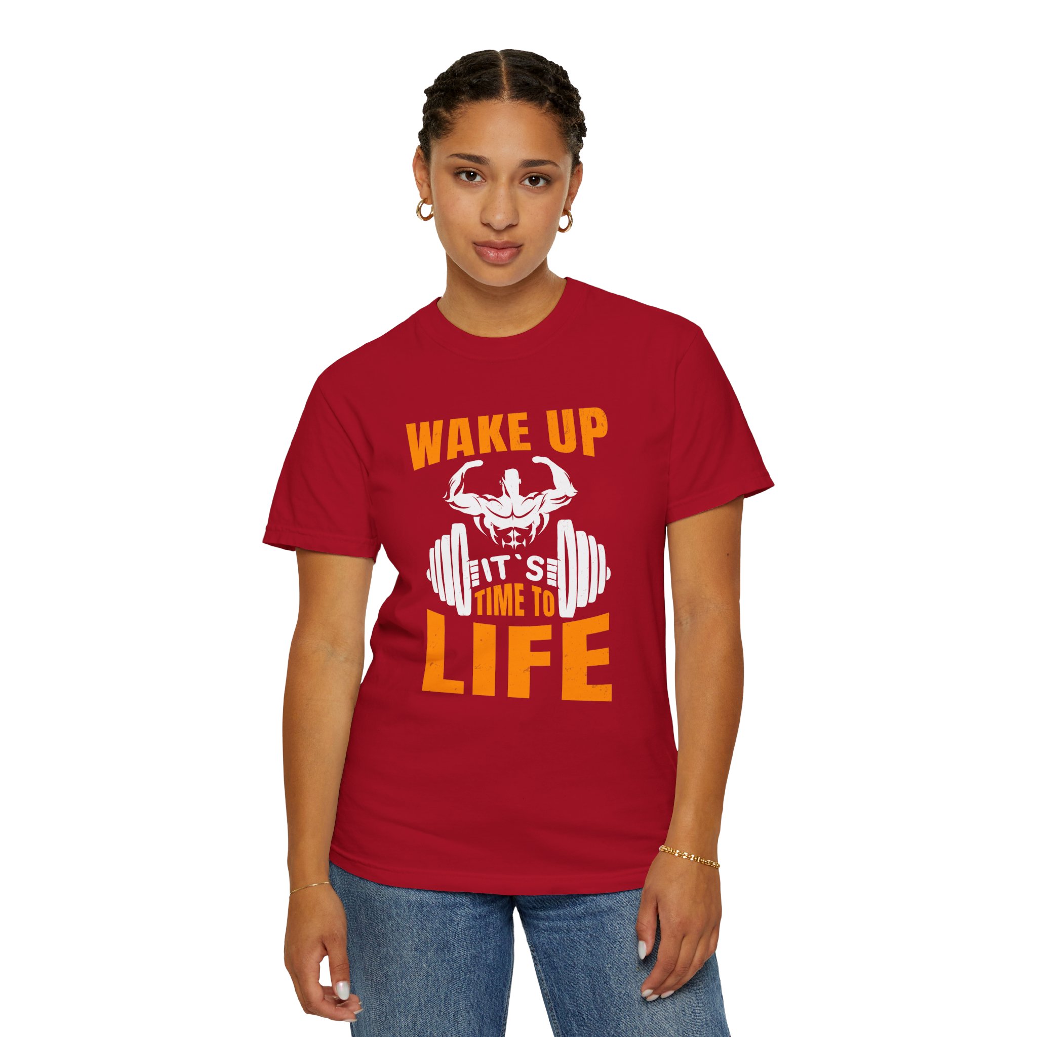 b2 - 6.19 - Wake Up It’s Time to Lift T-Shirt – Motivational Weightlifting Graphic Tee for Early Grind, Strength & Gym Dedication. - Image 52