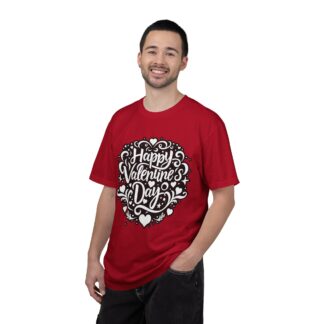 Happy Valentine’s Day Heart Floral T-Shirt – Romantic Floral Graphic Tee for Couples, Love Gifts & Festive Celebration. - Image 50