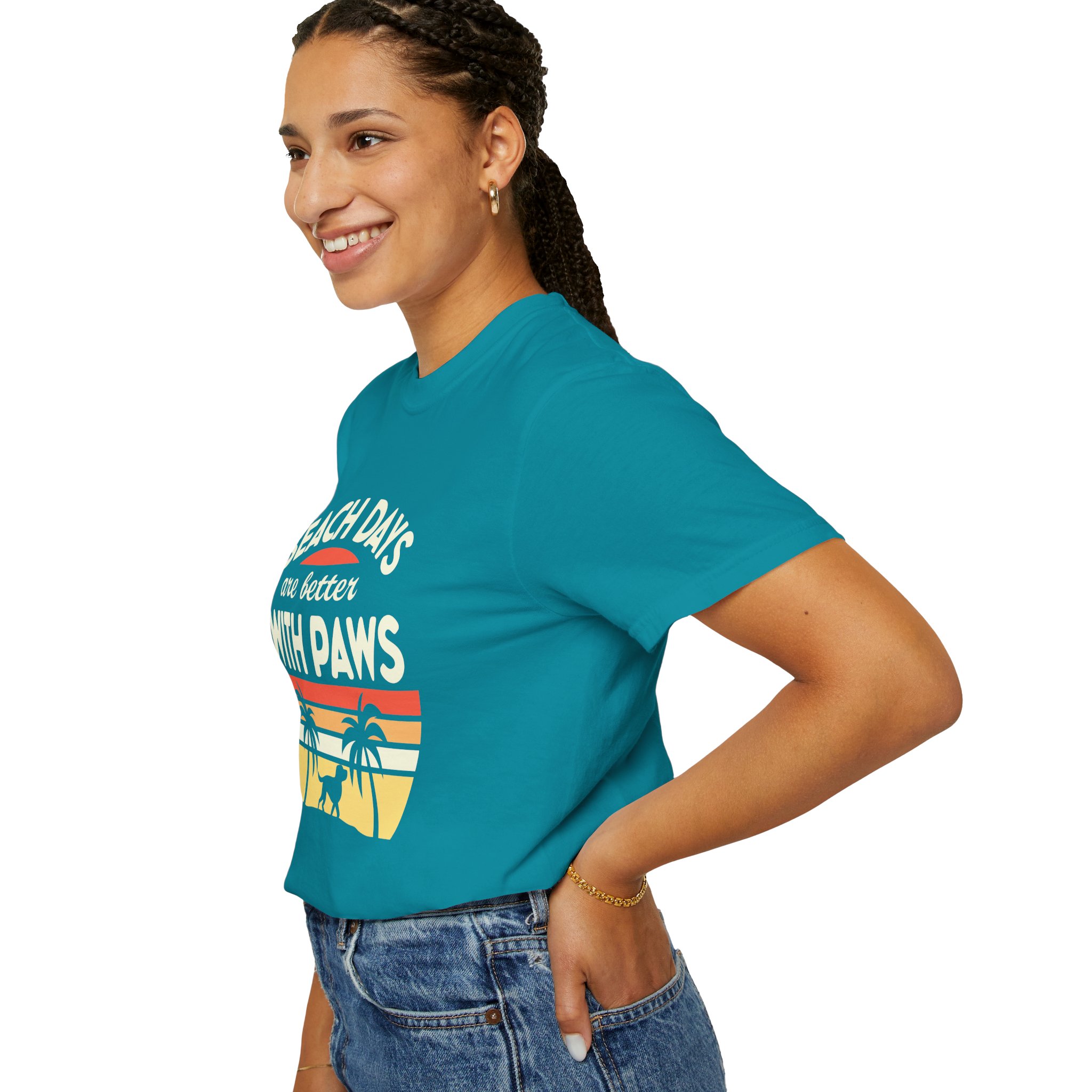 C - 13.1 - Beach Days Are Better with Paws Unisex T-Shirt | Pet Lover Gift, Summer Tee, Casual Wear, Beachwear, Dog Lover Apparel. - Image 21