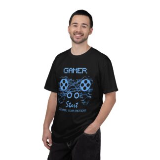 Funny Gaming T shirts for Gamers - Control Your Emotions Gamer Unisex Tee - Image 2