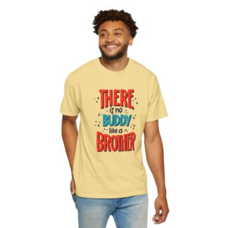 Motivational t-shirt for Heartwarming Brothers - There Is No Buddy Like a Brother Unisex Tee - Image 22