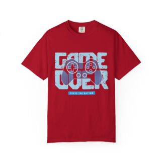 Game over t shirt Retro Gamer Style Tee - Gift for Gamer - Image 49