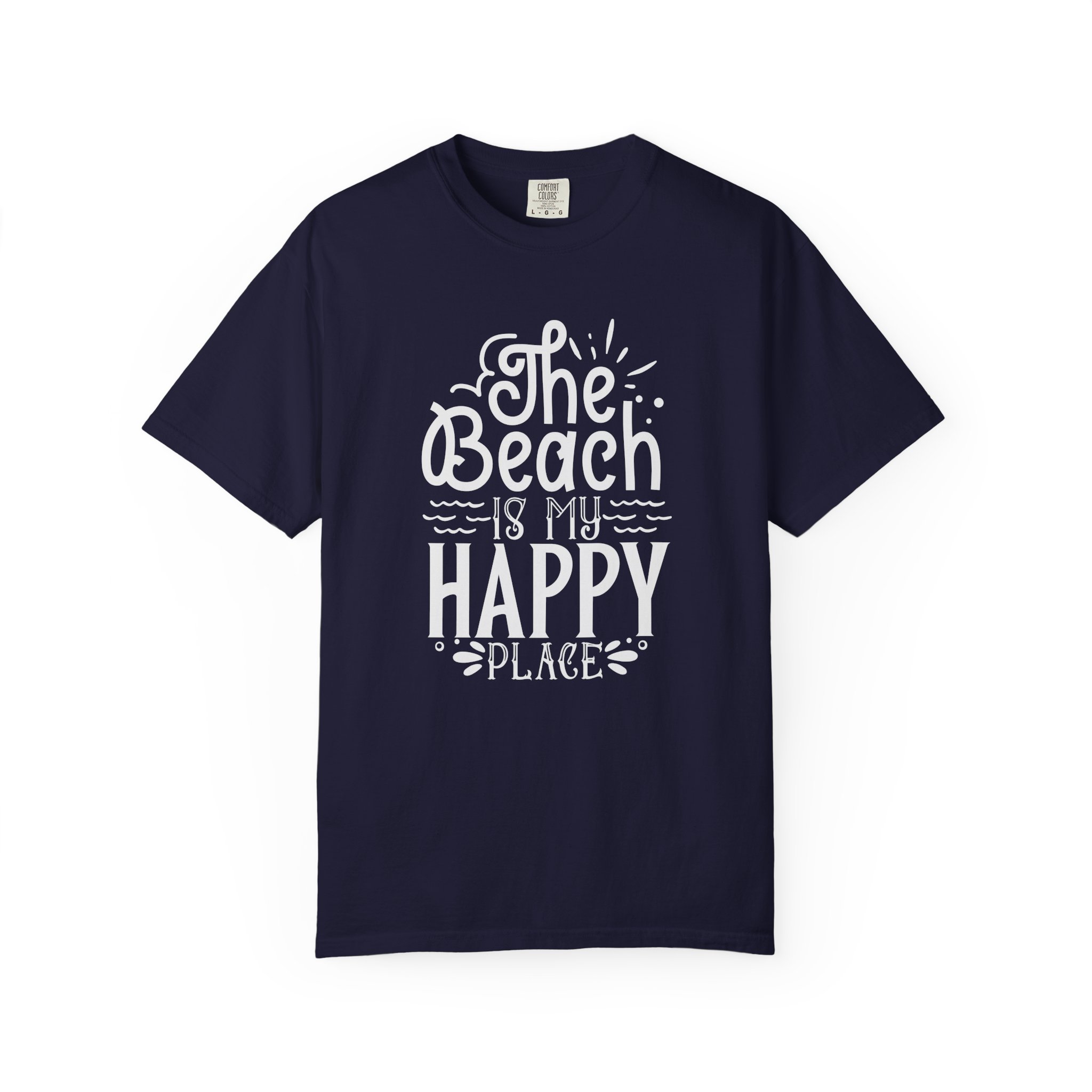 C - 13.6 - Beach-Themed Garment-Dyed T-Shirt, Perfect for Summertime, Vacation Wear, Casual Outings, Gifts for Sunshine Lovers. - Image 33